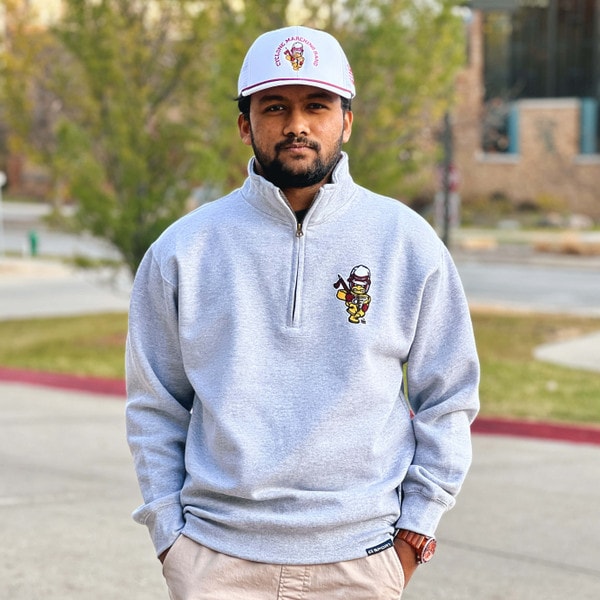 CI Sport Marching Band Cy Gray 1/4-Zip